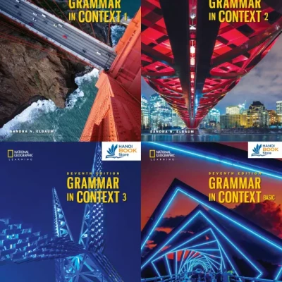 bộ sách 4 quyển Grammar In Context 1,2,3,Basic - 7th Edition
