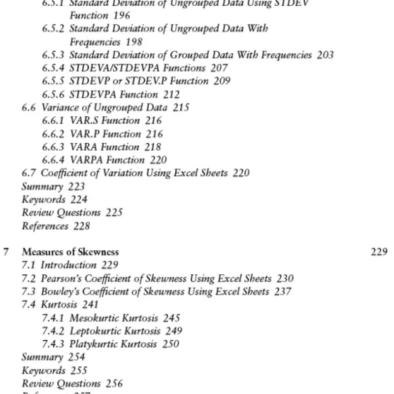 Business Statistics Using Excel