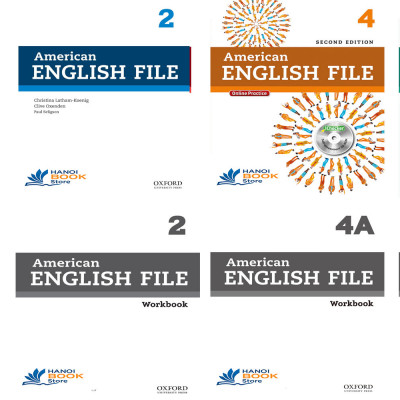 AMERICAN ENGLISH FILE WORKBOOK 1-5 (Sách màu)