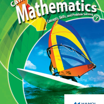 California Mathematics-Grade7 (Sách màu)