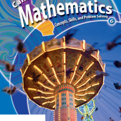 California Mathmatics 6 ( sách màu )