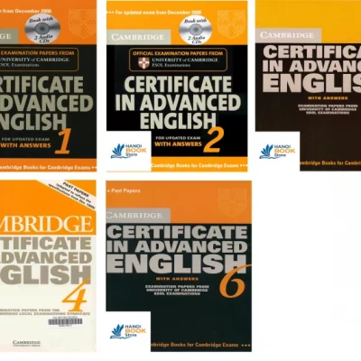 Cambridge Certificate in Advanced English 1, 2, 3, 4, 6 ( den trang)