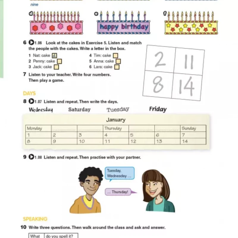 Cambridge English Prepare Level 1-5 Student's Book và Workbook