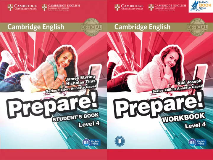 Cambridge English Prepare Level 1-5 Student's Book và Workbook
