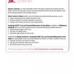 Cambridge IGCSE Mathematics Core and Extended