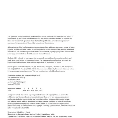 Cambridge International AS and A Level Business [ màu ]