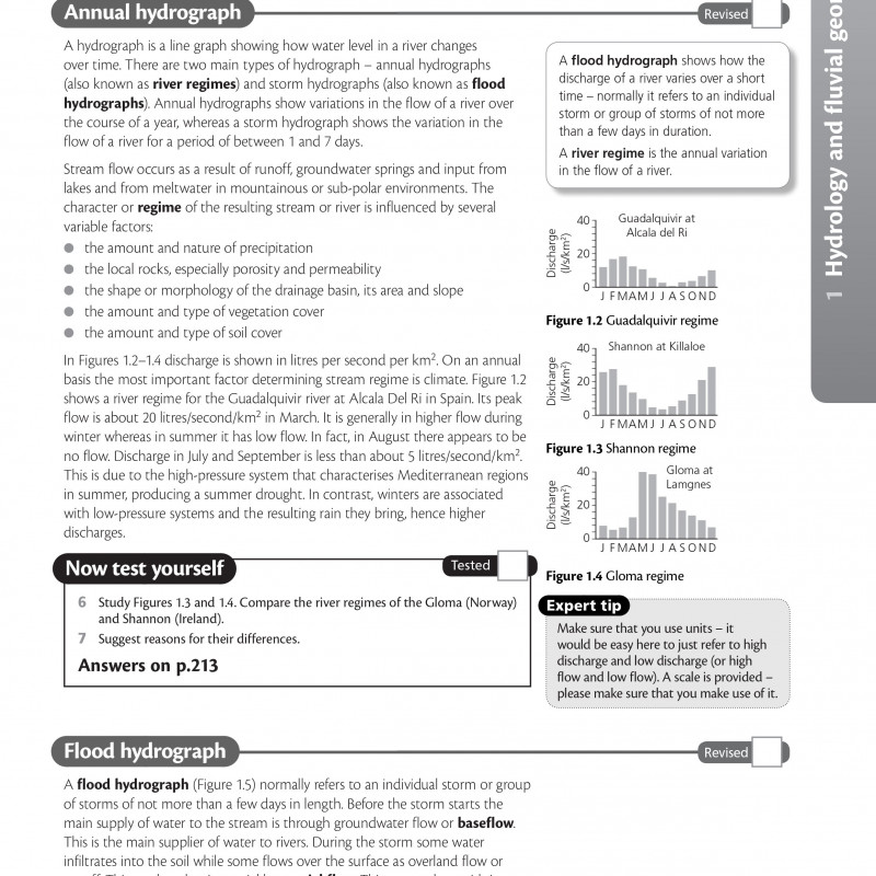 Cambridge International AS and A Level Geography Revision Guide [ đen trắng ]