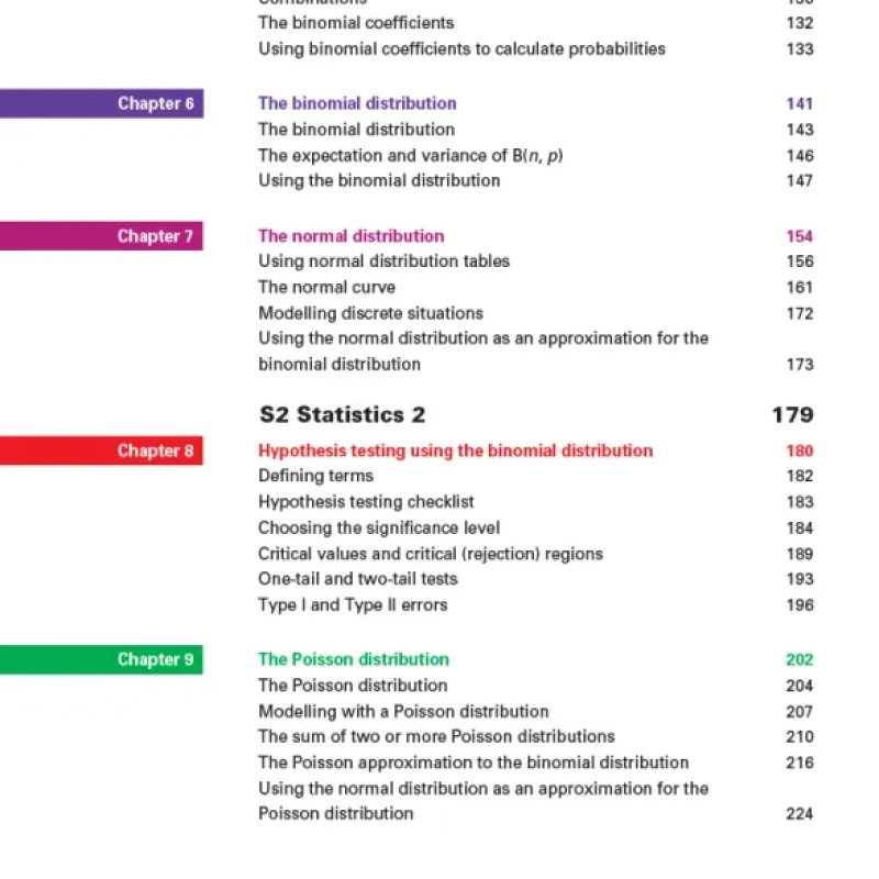 Cambridge International AS and A Level Mathematics Statistics