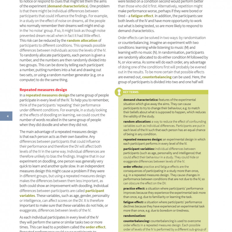 Cambridge International AS and A Level Psychology Coursebook