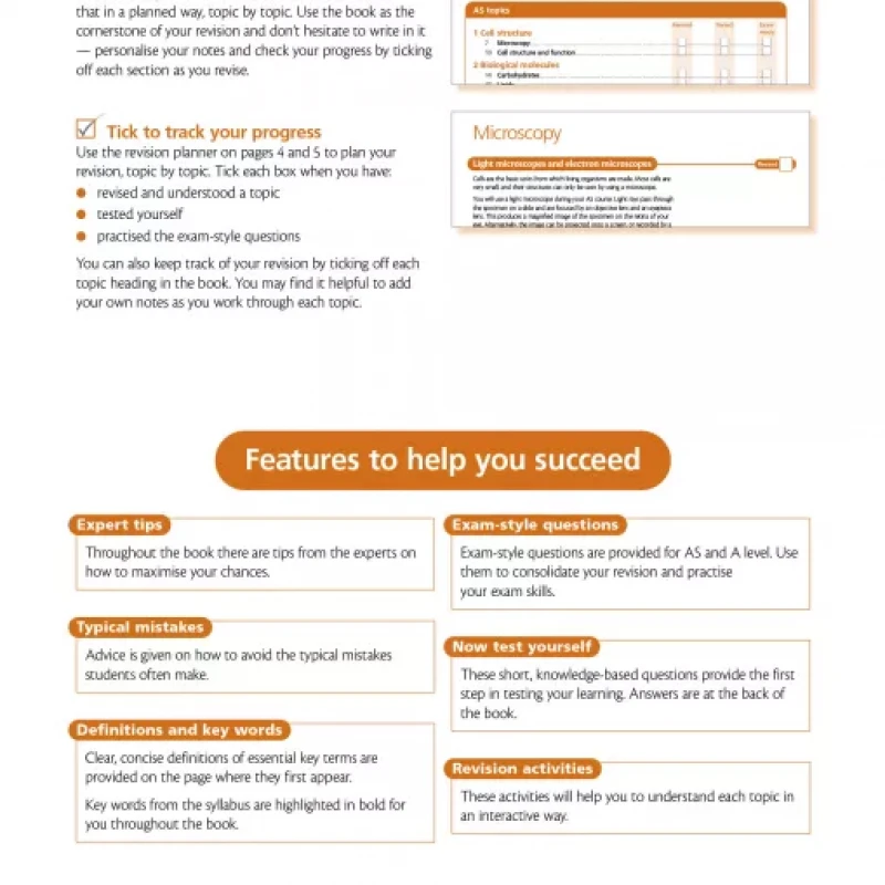 Cambridge international ASA level biology. Revision guide [ màu]