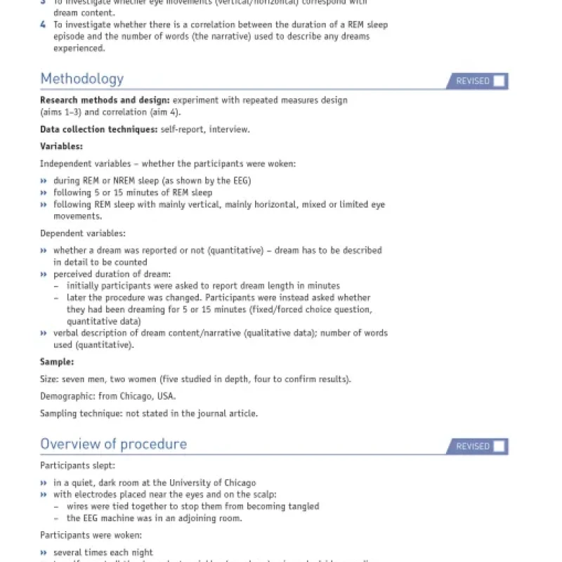 Cambridge International ASA Level Psychology Study and Revision Guide - HanoiBookstore