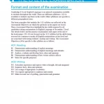 Cambridge O Level English