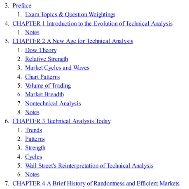 CMT Level I 2016 An Introduction to Technical Analysis