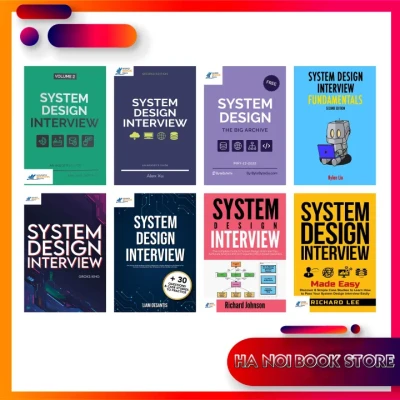Combo 8 Quyển System Design Interview (Phỏng vấn thiết kế hệ thống) - Hanoi Bookstore