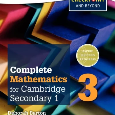 Complete Mathematics for Cambridge Secondary 1 Student Book 3 For Cambridge Checkpoint and beyond ( Sách đen trắng )