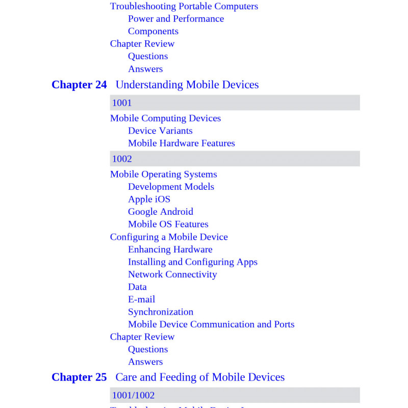 CompTIA A+ Certification