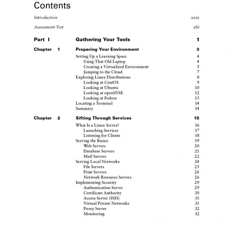 CompTIA Linux+ Study Guide