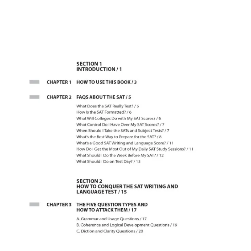 Conquering the SAT Writing and Language Test and SAT Essay, 3rd Edition