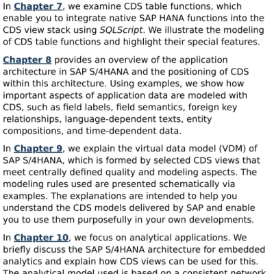 Core Data Services for ABAP