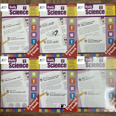 DAILY SCIENCE 1-6 (Sách đen trắng)