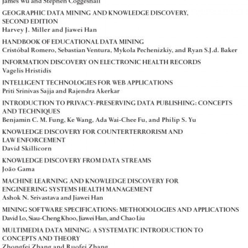 Data Classification Algorithms and Applications ( sách tiếng anh)