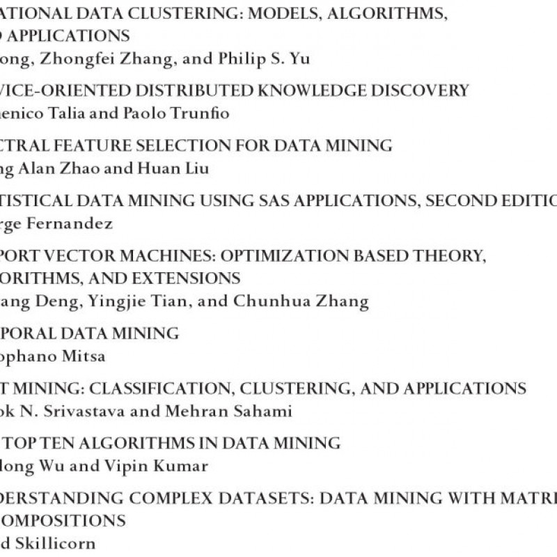 Data Classification Algorithms and Applications ( sách tiếng anh)
