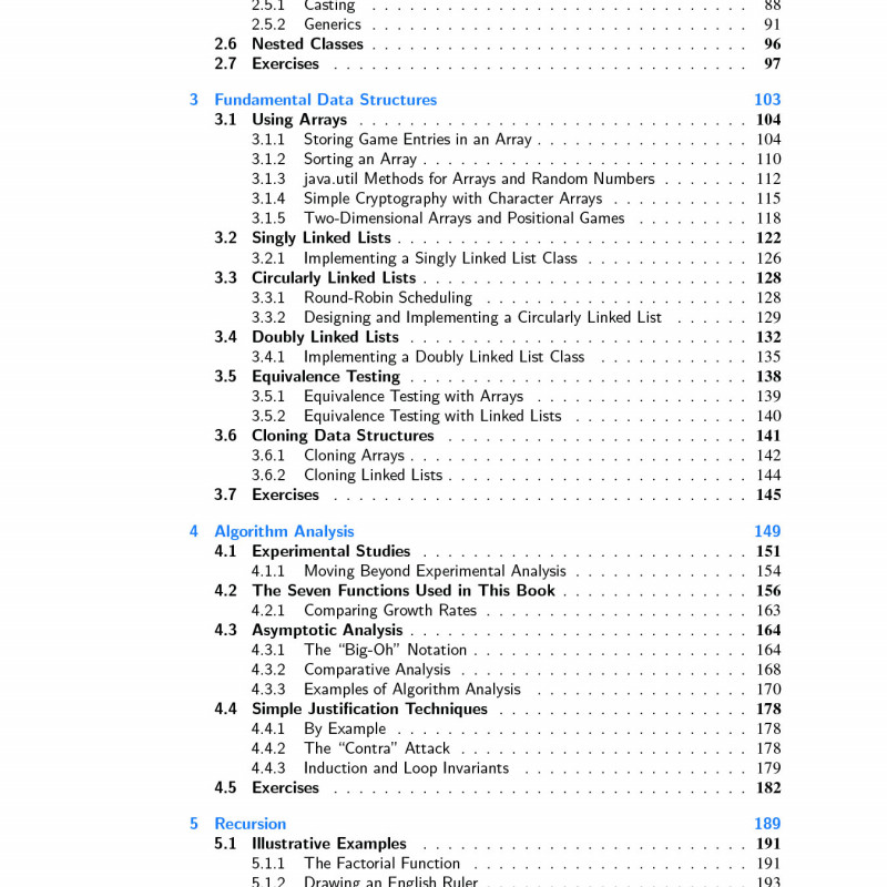 Data Structures and Algorithms in Java 2017