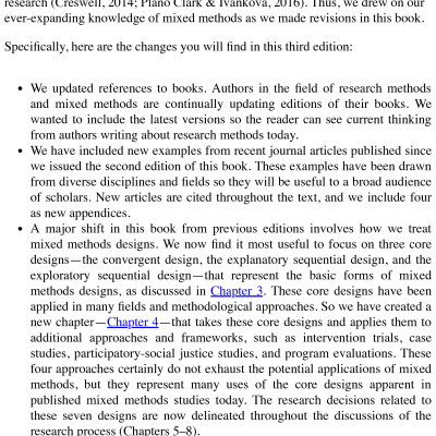 Sách Designing and Conducting Mixed Methods Research