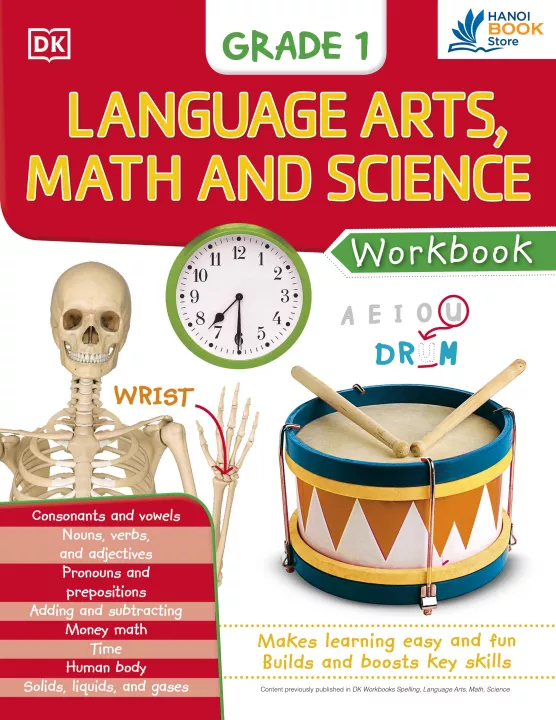 DK Workbooks Language Arts, Math and Science, Grade 1