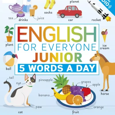 English for Everyone Junior 5 Words a Day ( sách màu)