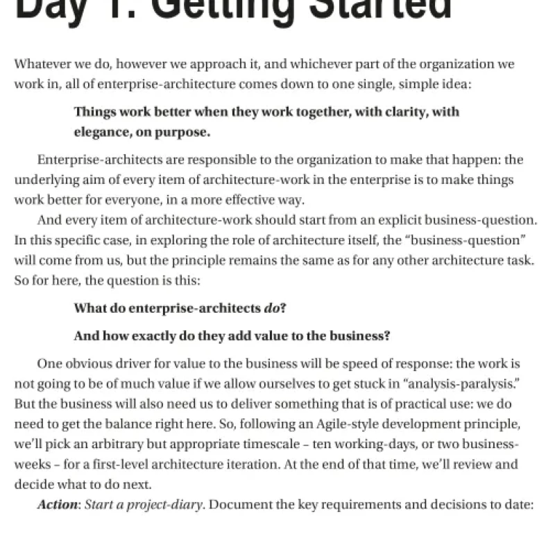Everyday Enterprise Architecture