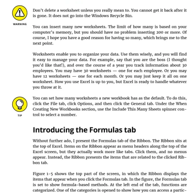 Excel Formulas Functions For Dummies, 6th Edition