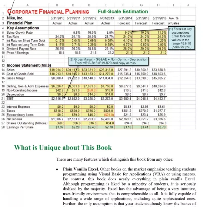 Excel modeling in corporate finance (Sách màu - Sách đen trắng)