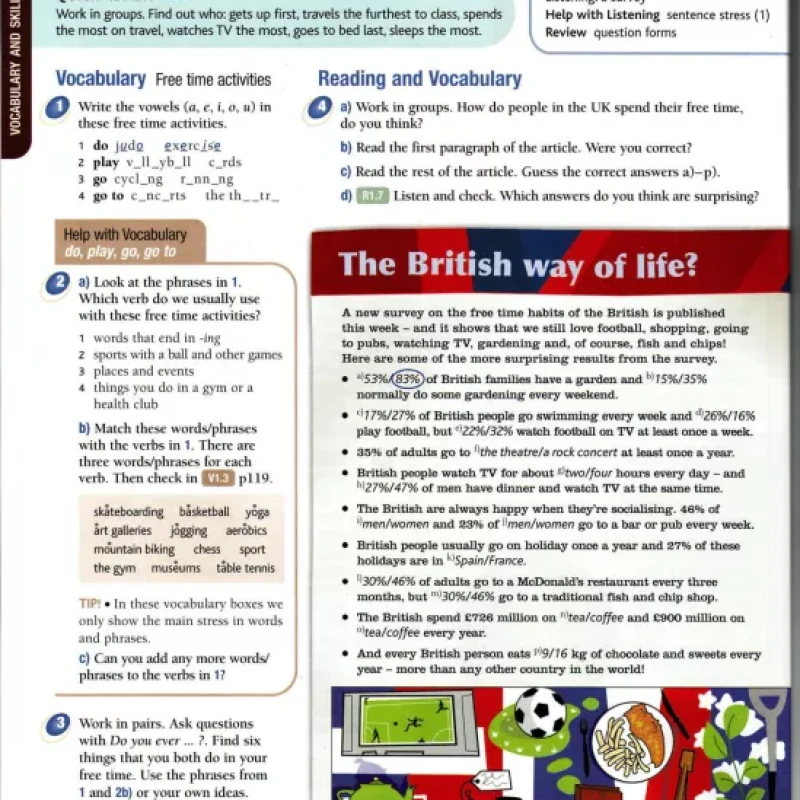 Face to face Pre-intermediate Student's book - Work Book (Sách màu)