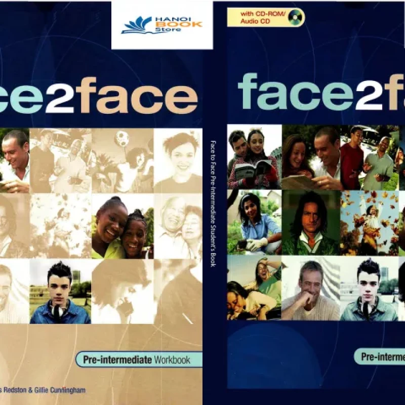 Face to face Pre-intermediate Student's book - Work Book (Sách màu)