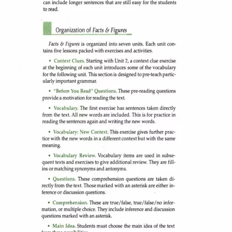 FACT AND FIGURE (Sách đen trắng)