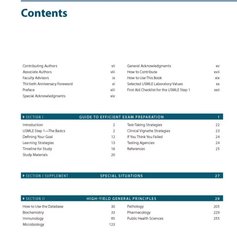 First Aid for the USMLE Step 1