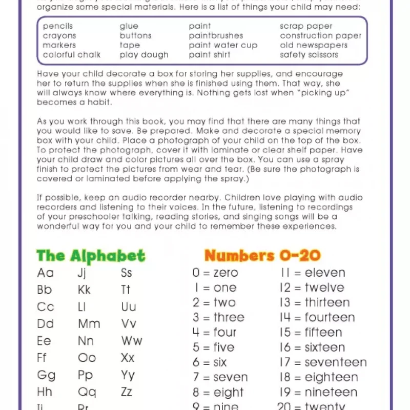 First Grade Fundamentals Grade PK (sách màu)