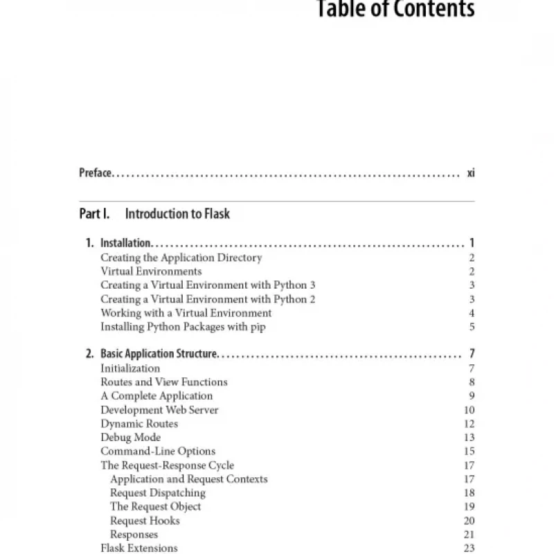 Flask Web Development