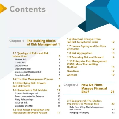 Foundations of Risk Management