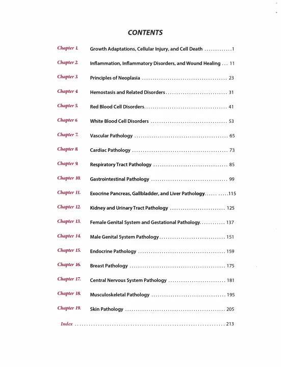 Fundamentals of Pathology: Medical Course and Step 1 Review: 2019 Edition