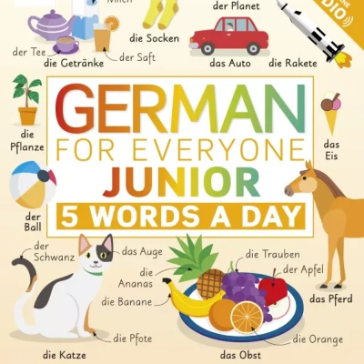 German for Everyone Junior 5 Words a Day ( sách gia công màu)