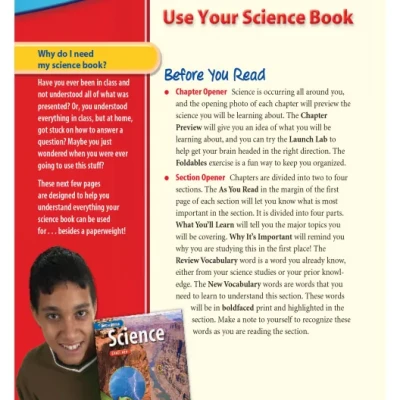 Glenco science red level part 1 (sách màu)