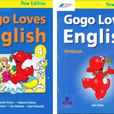 Gogo love English 4 Student book - Work book (Sách màu)