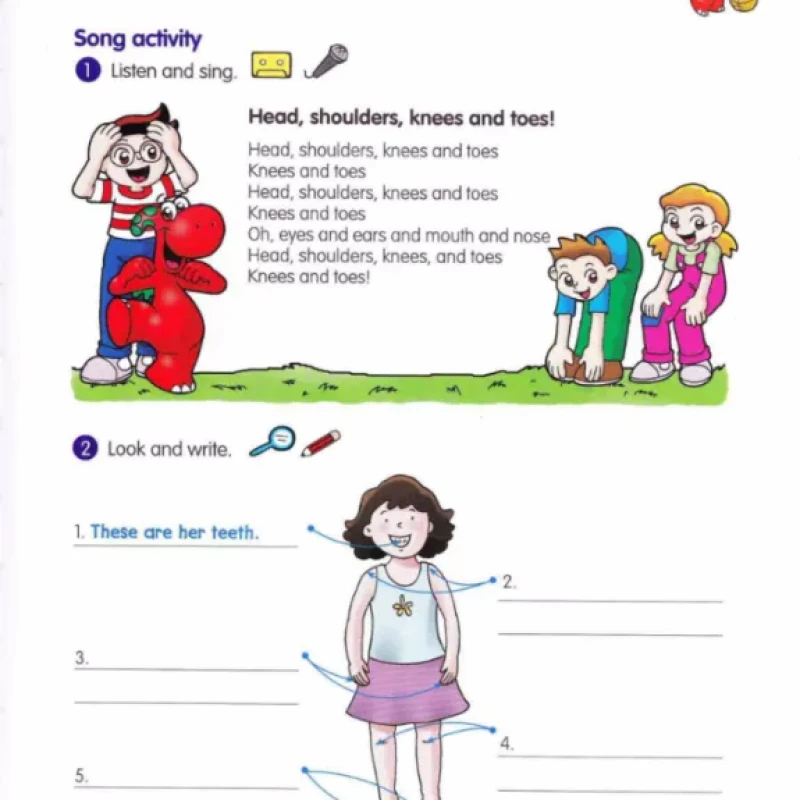 Gogo love English 4 Student book - Work book (Sách màu)
