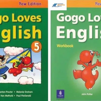 Gogo love English 5 Student book - Work book (Sách màu)