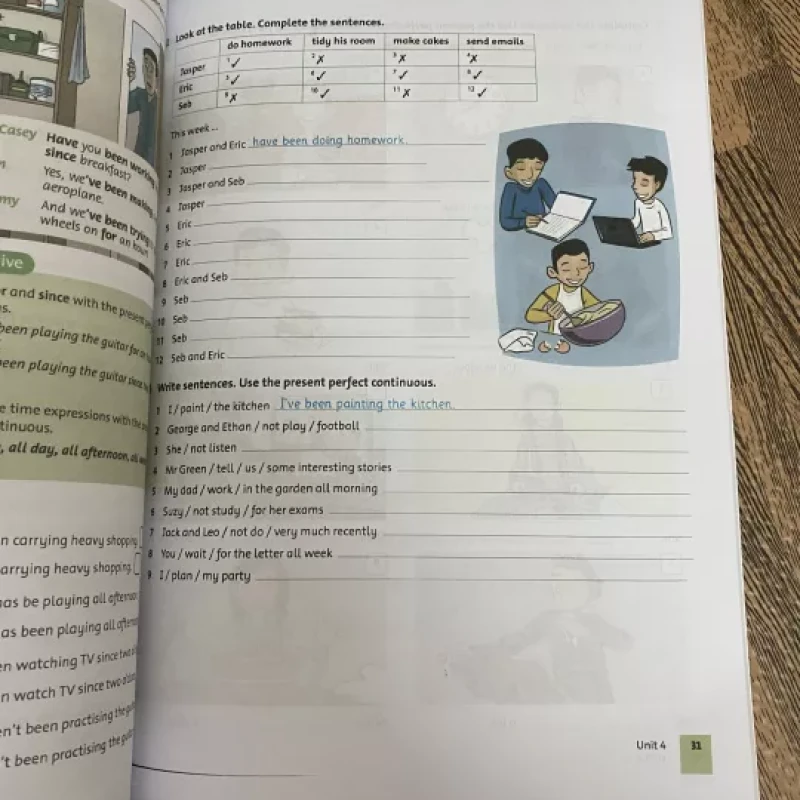 bộ sách Grammar Friends 1,2 - Students Book ( sách màu)
