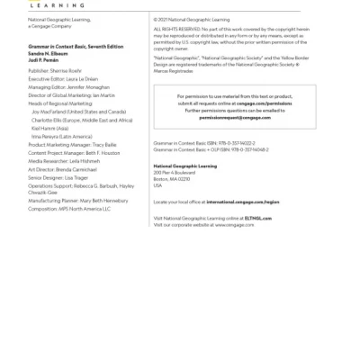 Grammar In Context Basic - 7th Edition (sách màu)