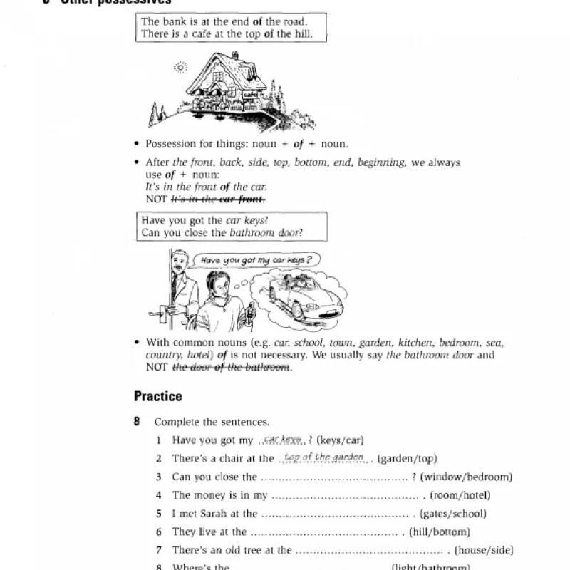 GRAMMAR PRACTICE FOR ELEMENTARY STUDENTS WITH KEY (Sach đen trắng)
