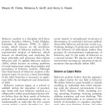 Sách Handbook of Applied Behavior Analysis